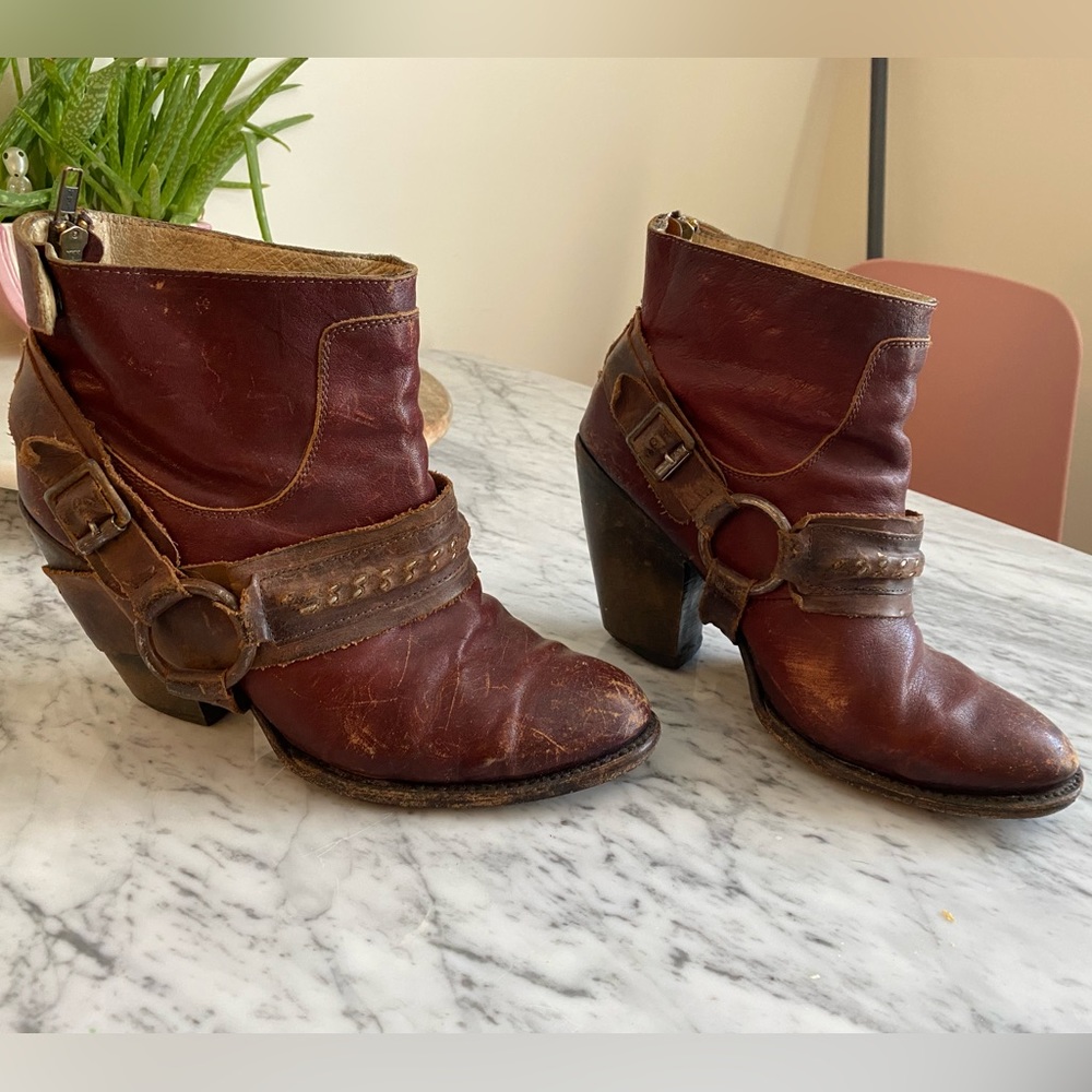 Freebird high heel booties - size 10
